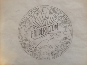 Nomadic Poetry Studio: Fredericton Manhole Cover Design Competition